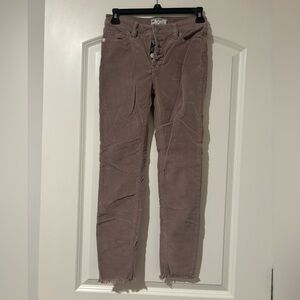Free People Dusty Pink Corduroy Pants